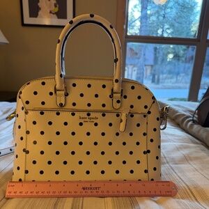 Adorable Polka Dot Kate Spade Leather Crossbody